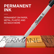 Retractable Permanent Markers by Sharpie – 1 Count (Pack of 2), Plastic, Black, Pack of 2, Model 1735801