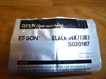 Black Ink Cartridge by Epson – Black, Model S187093