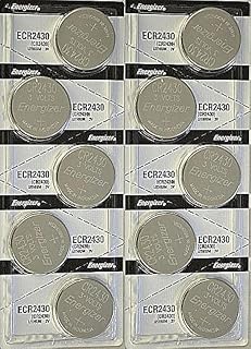 1 X 10x Energizer CR2430 (ECR2430BP) Lithium Coin 3v Button Cell battery