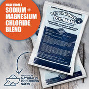 Pet Friendly Ice Melt (20 lb) All Natural Ice Melt Made with Naturally Occurring Salts and Minerals by Furrow – 20 lb, Blue, Model FW-1031