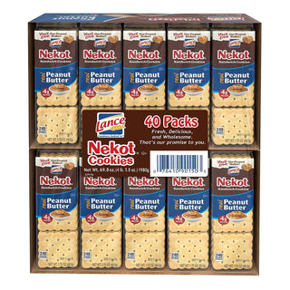 Nekot Peanut Butter Cookies by Lance – 1.75 Ounce (Pack of 1)