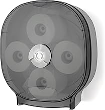 RD0044-01 4-Roll Carousel Tissue Dispenser, Dark Translucent