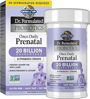Garden of Life Dr Formulated Prenatal Probiotics, 20B, Shelf Stable, 30ct