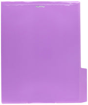 ® Poly View Folders by Pendaflex – True, Poly, Assorted, Pack of 6, Model 52565