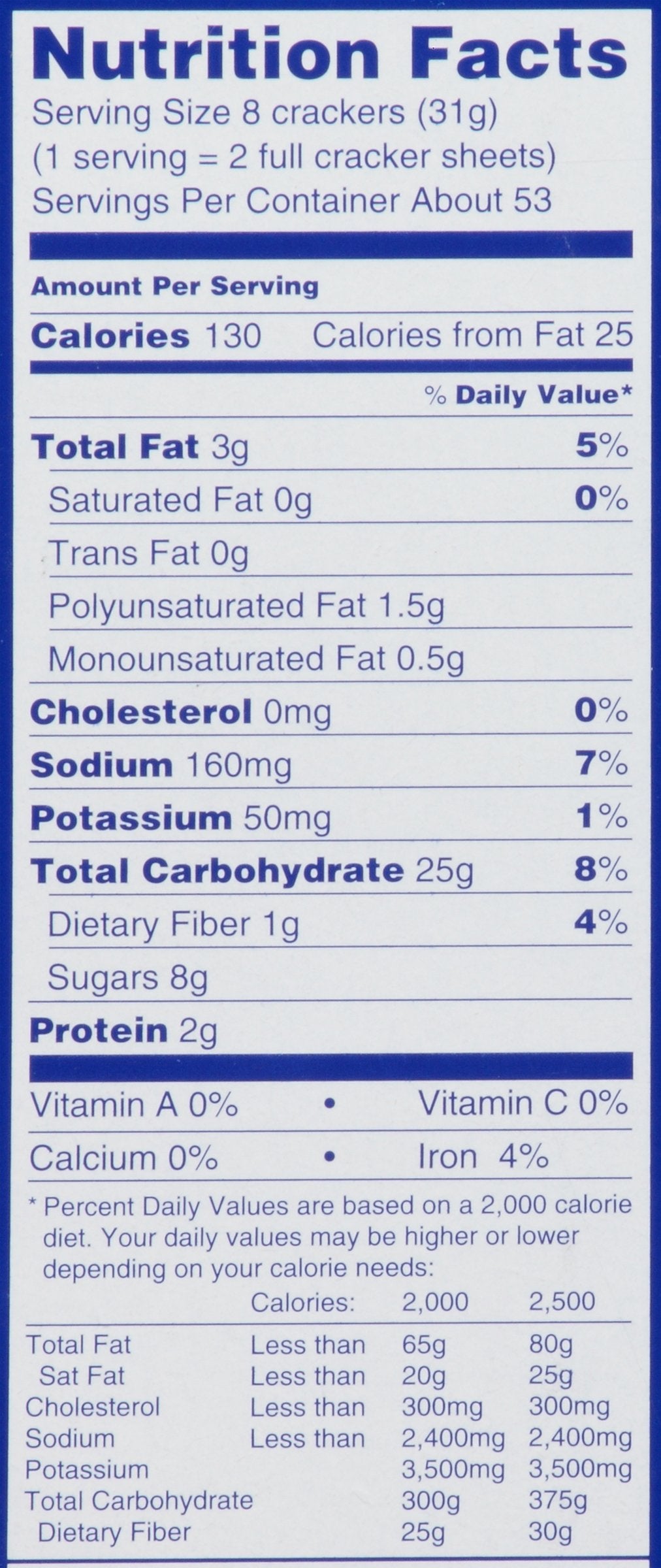 Honey Maid 14.4 Ounce (Pack of 4) / 1 / 4 Graham Crackers