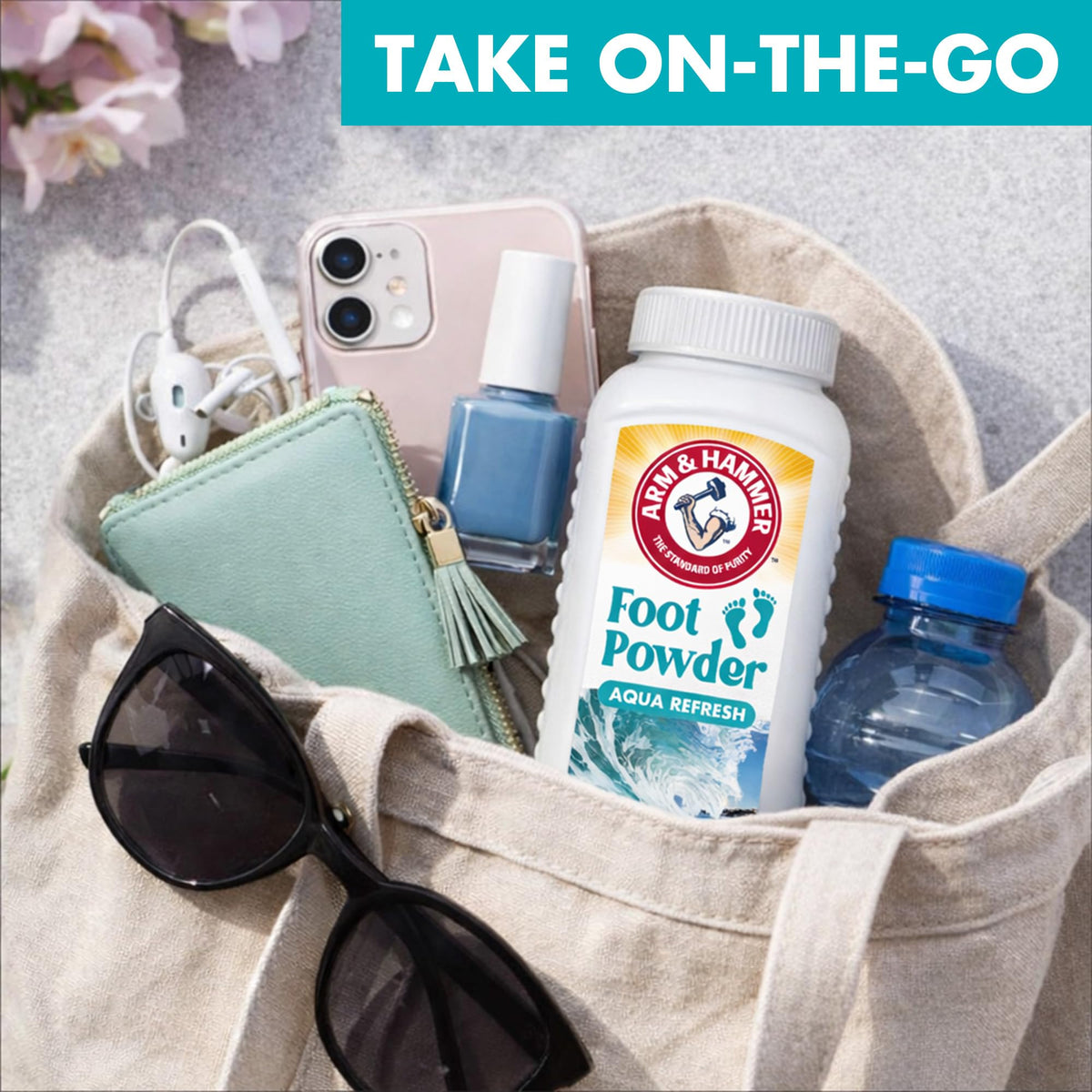 Soothing Foot Powder by ARM & HAMMER – 4.5 Ounce (Pack of 1), Model AH706