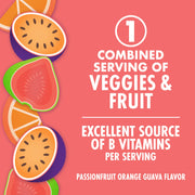 Energy Passionfruit Orange Guava Energy Drink by V8 – Pack of 6 (8 Fl Oz), Model 200000029305