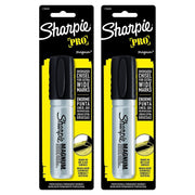 2 Pack 44101 Sharpie Magnum Permanent Marker Black – 1 Count (Pack of 2), Aluminum, Black, Pack of 2, Model 44101PP