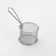American Metalcraft FRYR375 Mini Round Fry Basket, Silver, 3.75-Inch Diameter