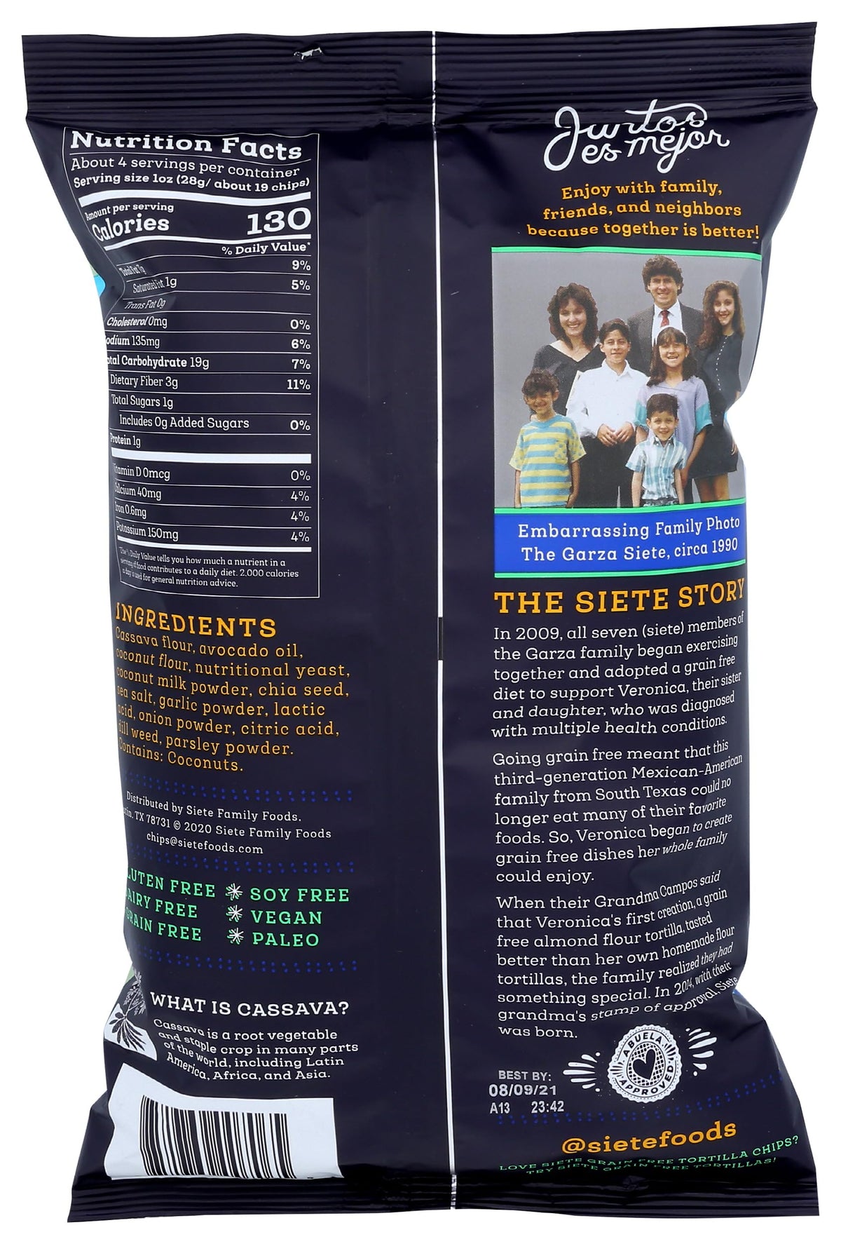 Siete Ranch / 4 Ounce (Pack of 1) / Blue Tortilla