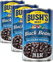 Bush's Best Black Beans, 26.5 Ounce (Pack of 3)