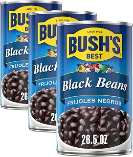 Bush's Best Black Beans, 26.5 Ounce (Pack of 3)