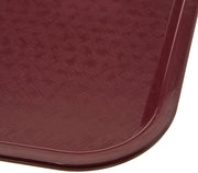 Carlisle FoodService Products Burgundy / 24 / 12" x 16" Serving Trays