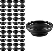 Carlisle FoodService Products 087503 Melamine Salsa Dish, 5 oz. Capacity, Black (Case of 48)