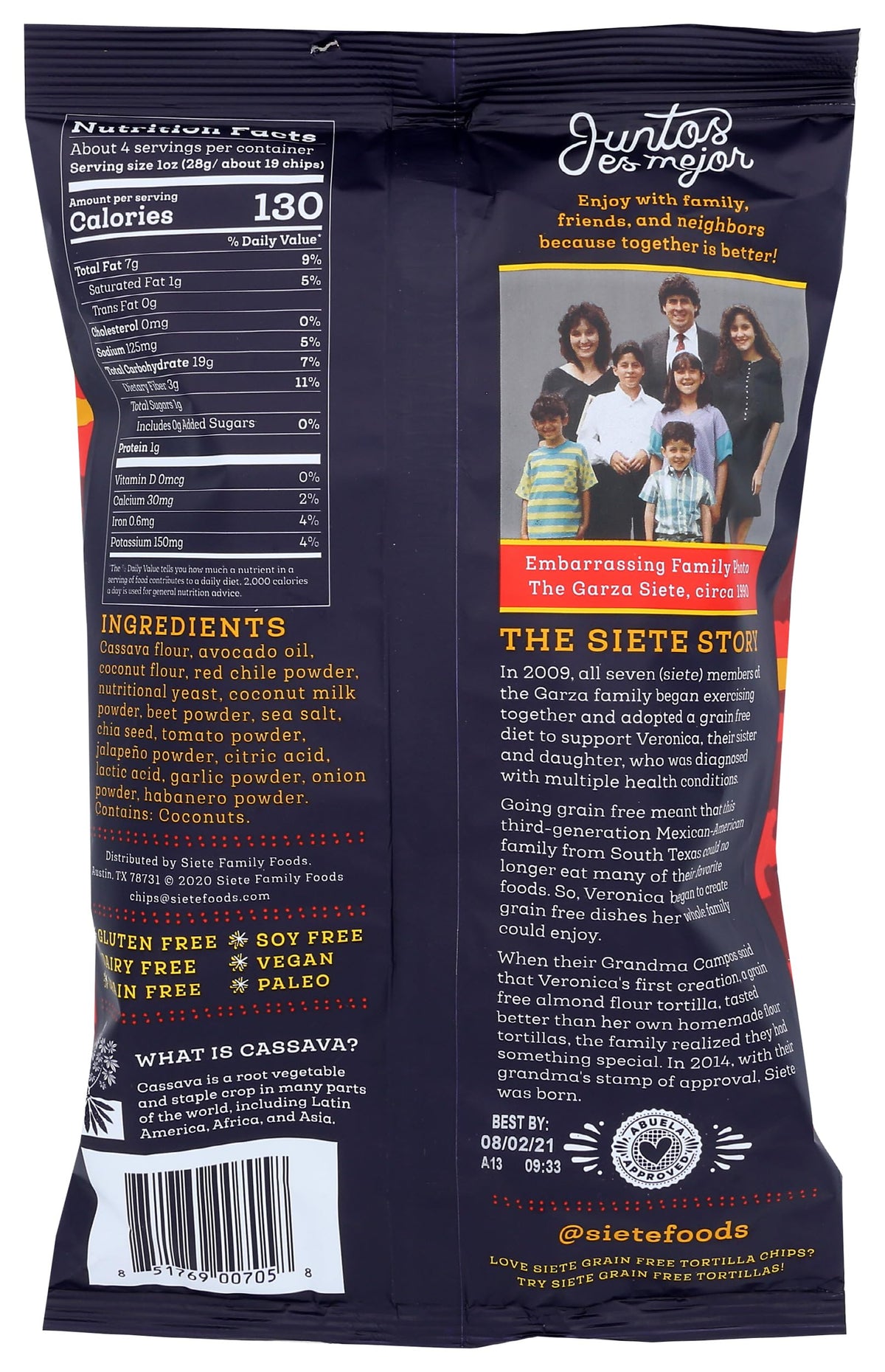 Siete Fuego / 4 Ounce (Pack of 1) / Red Tortilla