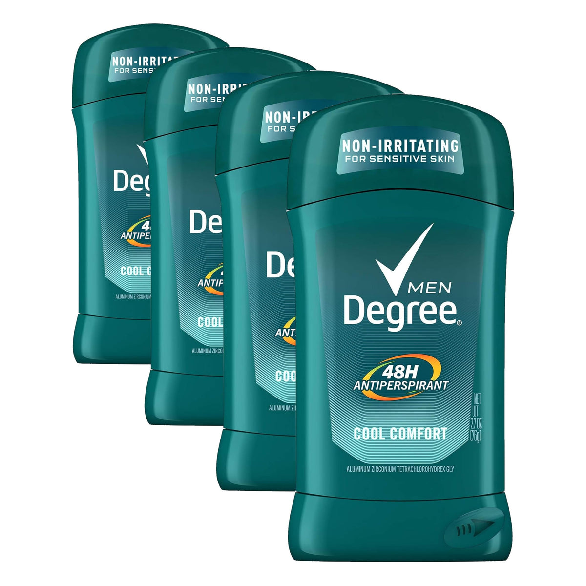 Degree 2.7 Ounce (Pack of 4) / Cool Comfort / Multi Antiperspirant Deodorant