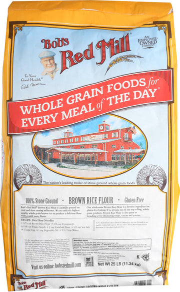 Bulk Rice Flour by Bob's Red Mill – 400 Ounce (Pack of 1), Model 0039978103154