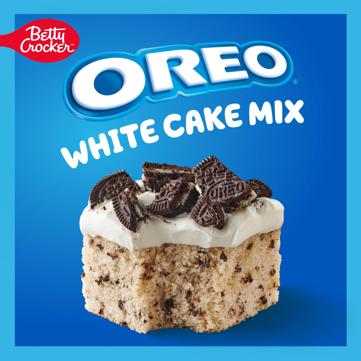 OREO White Cake Mix by Betty Crocker – 9.3 Ounce (Pack of 6), Pack of 6