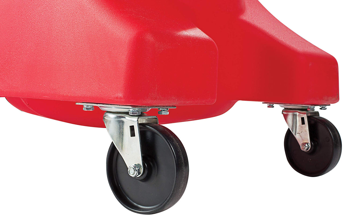 27 Gallon Pump Assist Portable Oil Drain by JohnDow Industries – Polyethylene, Model JDI-27GFD