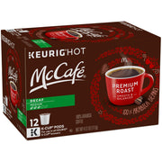 McCafé Decaf Premium Medium Roast K-Cup Coffee Pods (12 Pods) by McCafe – 12 Count (Pack of 1), Model 4300006064