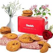 David's COOKIES Fresh-Baked Gourmet Thin & Crispy Cookies Mini Sampler Tin