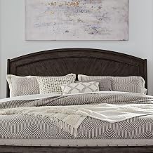 Liberty Furniture Avalon Queen Panel Bed Headboard Contemporary Bedroom - Coffee Bean