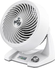 Vornado 533DC Energy Smart Small Air Circulator Fan with Variable Speed Control, White