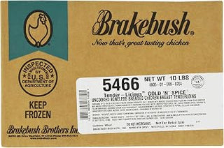 Gold N Spice Select Sized Chicken Tenderloin, 10 Pound -- 1 each.