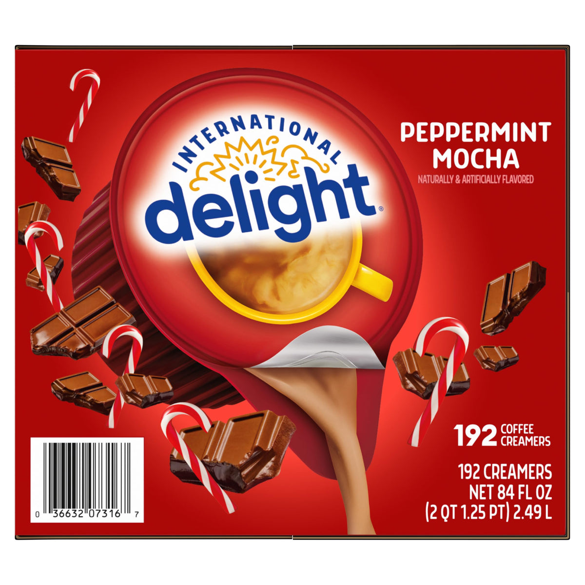 International Delight Peppermint Mocha / 192 Count (Pack of 1) / 1 Coffee Creamers