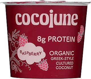 Cocojune Organic Yogurt Coconut Protein Raspberry, 5 Ounce