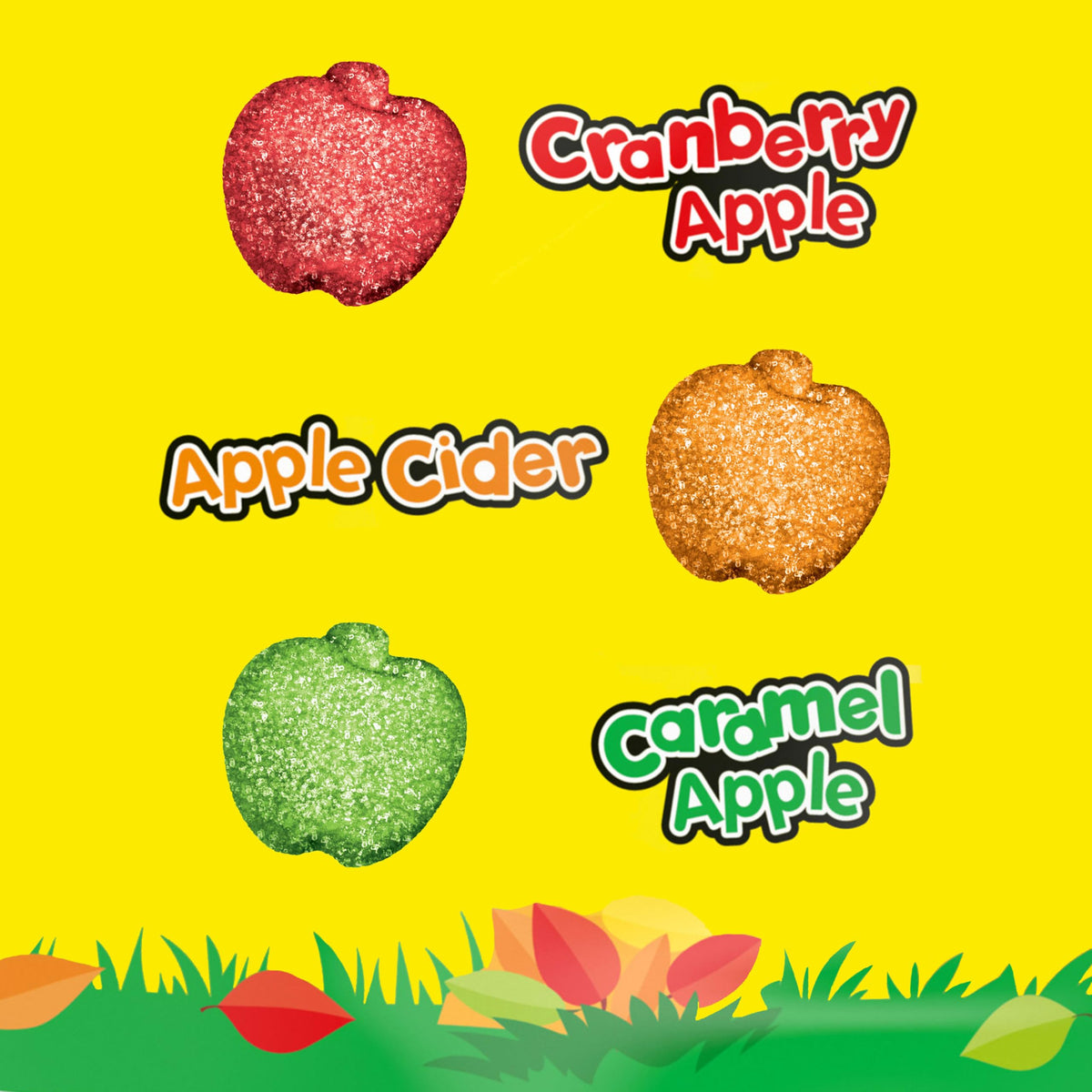 Sour Patch Kids Apple / 10 Ounce (Pack of 6) / Green,Orange,Red Gummy Candy
