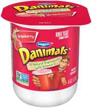 Danimals Strawberry Nonfat Yogurt by DANNON – 4 ounces