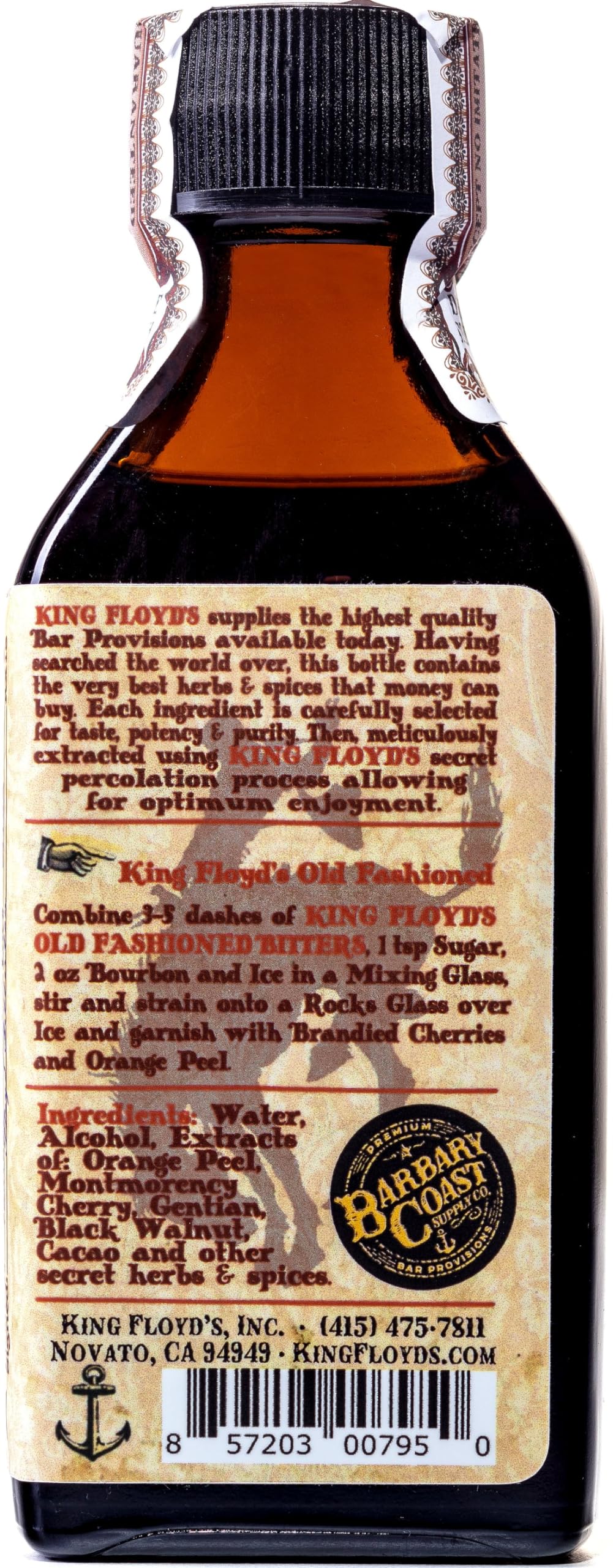 Old Fashioned Bitters (100 ml) by King Floyd's – 3.4 Fl Oz (Pack of 1)