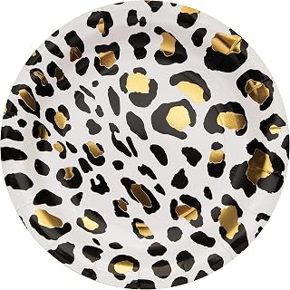 Creative Converting Leopard Paper Plates, 8 ct (Pack of 6)