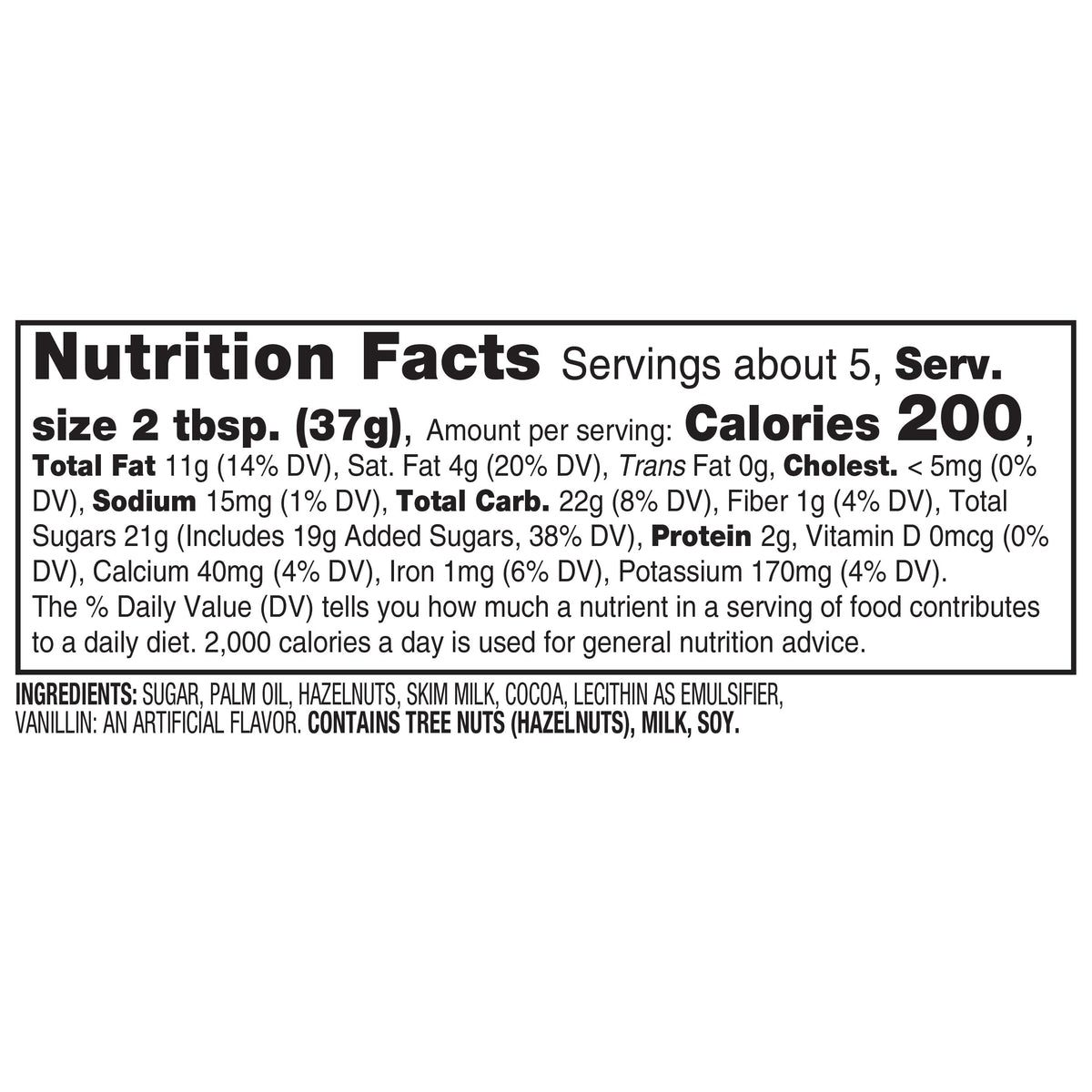 Hazelnut with Cocoa Spread by Nutella – 7.7 Ounce (Pack of 2), Brown, Pack of 2, Model 009800802203