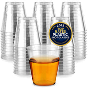 Stock Your Home 100 Pack / 2.0 ounces / Clear Shot Glasses
