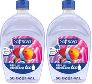 Softsoap 50 Fl Oz (Pack of 2) / Aquarium / Azul Hand Wash