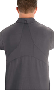 Men's Short Sleeve Work Shirt with Mimix by Red Kap – Large, Polycotton, Charcoal, Model SX20-CH-L