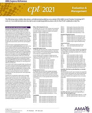Evaluation and Management (CPT 2021 Express Reference Coding Card)