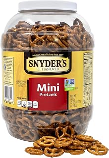Snyder's of Hanover Mini Pretzels, 40 Ounce Canister