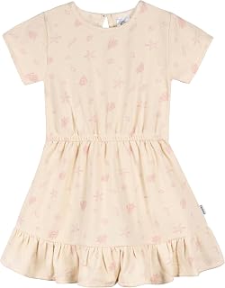 Gerber Baby Girls' Toddler Short-Sleeve Dress