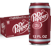 Dr Pepper Soda by Dr. Pepper – 12 Fl Oz (Pack of 12), Red, Pack of 12, Model 078000082166