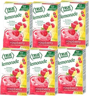 True Citrus True Lemon Raspberry Lemonade 10 count - 6 pack