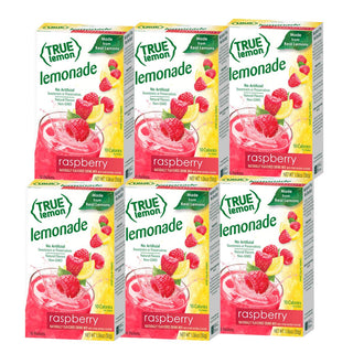 True Lemon Raspberry Lemonade 10 count - 6 pack by True Citrus – 5 Ounce (Pack of 6), Red, Model 4527884