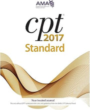 CPT 2017 Standard: Current Procedural Terminology: Standard Edition