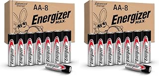 MAX AA Batteries by Energizer – Standard (Pack of 2), Multicolor, Pack of 16, Model E304238600