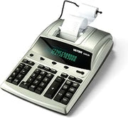 Victor 12-Digit Desktop Adding Machine, Large Easy To Read Display, Tape Print Out with 4,5 lines-per-second ribbon printer, Tax, Cost, Sell and Margin keys (1240-3A)