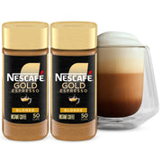 NESCAFÉ Gold Espresso Blonde Instant Coffee by Nescafe – 3.5 Ounce (Pack of 2), Pack of 2