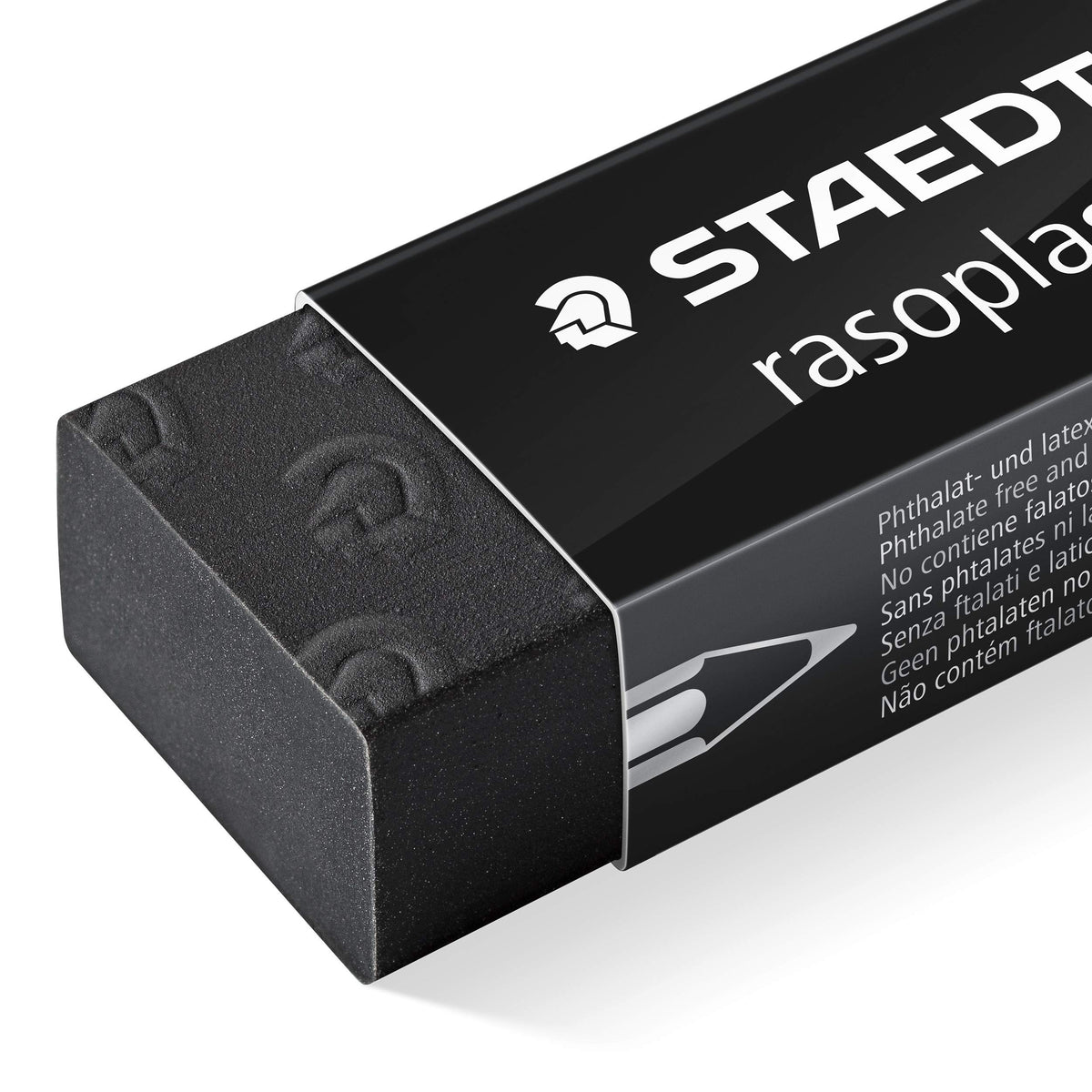 Rasoplast 5269-S1BK Eraser and Sharpener Set - Black by STAEDTLER – 65 x 13 x 23 mm, Paper, Black, Model 4007817524091