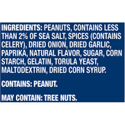 Salted Dry Roasted Peanuts by PLANTERS – 52 oz Canister (Pack of 6), Model 77S3399